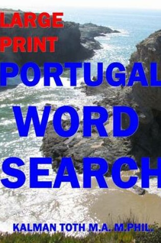 Cover of Large Print Portugal Word Search