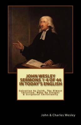 Book cover for John Wesley's Sermons 1-4 of 44 (in Today's English)