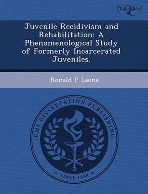 Book cover for Juvenile Recidivism and Rehabilitation: A Phenomenological Study of Formerly Incarcerated Juveniles