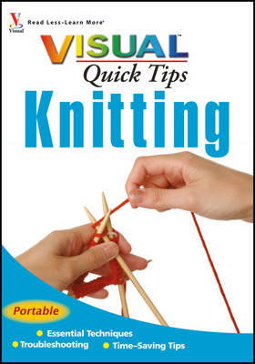 Book cover for Knitting VISUAL Quick Tips