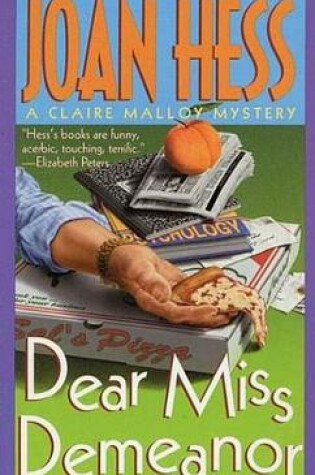 Cover of Dear Miss Demeanor