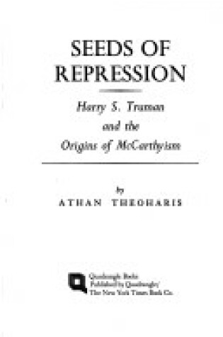 Cover of Seeds of Repression