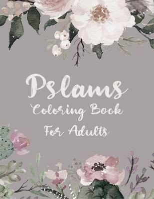 Book cover for Pslams Coloring Book for Adults