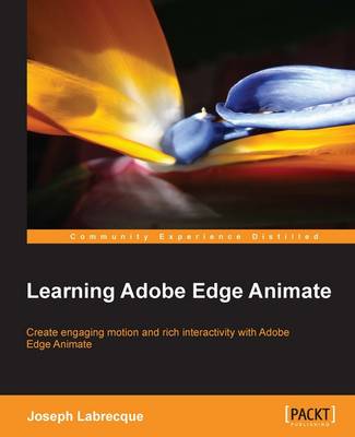 Book cover for Learning Adobe Edge Animate