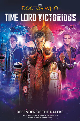 Cover of Doctor Who: Time Lord Victorious: Defender of the Daleks (Graphic Novel)