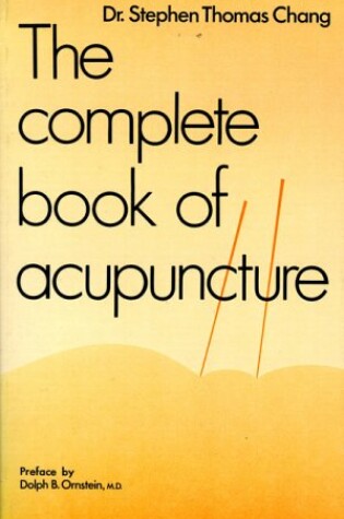 Cover of The Complete Book of Acupuncture