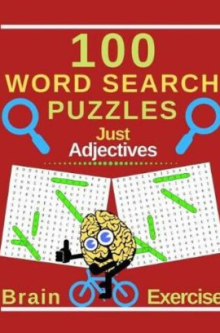 Cover of 100 Word Search Puzzles. Just Adjectives