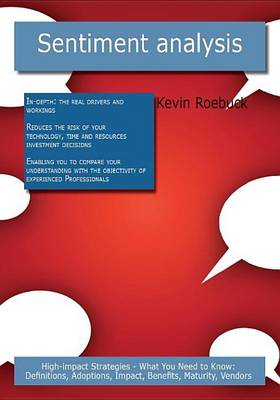 Book cover for Sentiment Analysis