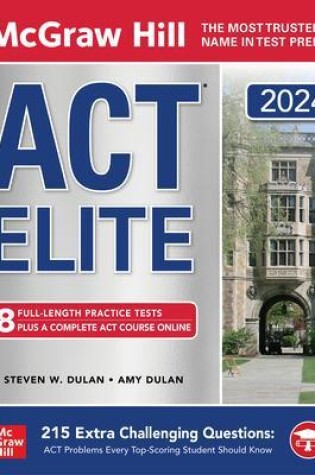 Cover of McGraw Hill ACT Elite 2024