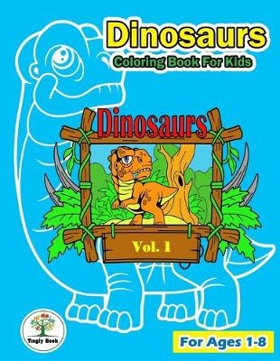 Cover of Dinosaur coloring book