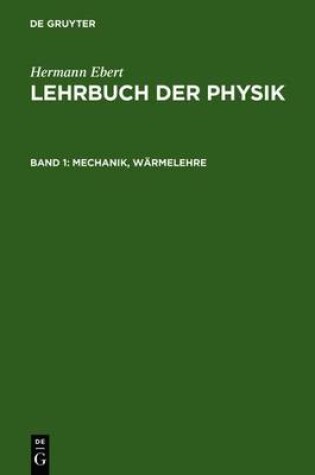 Cover of Mechanik, Wärmelehre