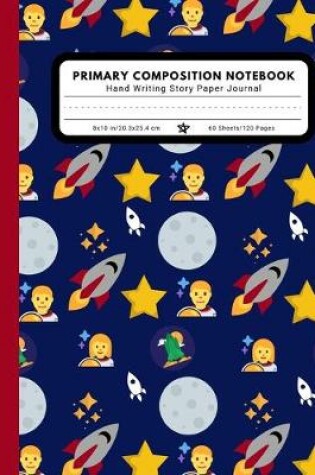 Cover of Primary Composition Notebook Hand Writing Story Paper Journal