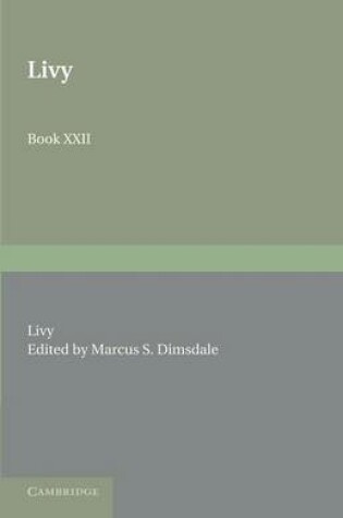 Cover of Livy Book XXII