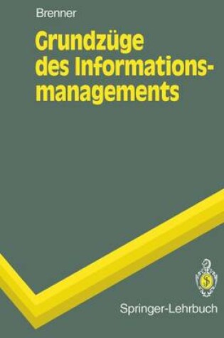 Cover of Grundzüge des Informationsmanagements