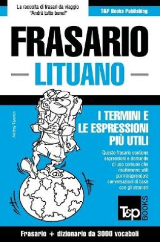 Cover of Frasario Italiano-Lituano e vocabolario tematico da 3000 vocaboli