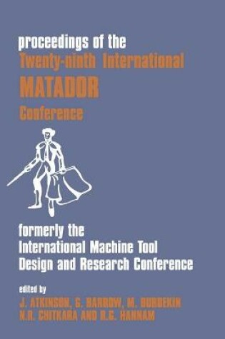 Cover of Proceedings of the Twenty-Ninth International Matador Conference