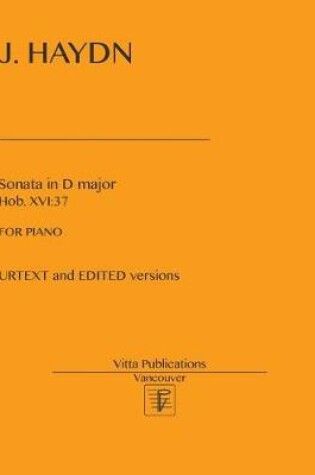 Cover of J. Haydn, Sonata in D Major, Hob. XVI