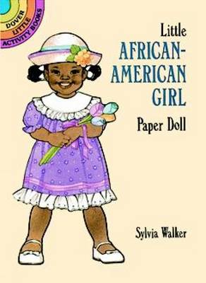 Book cover for Little African-American Girl Paper Doll