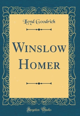 Book cover for Winslow Homer (Classic Reprint)