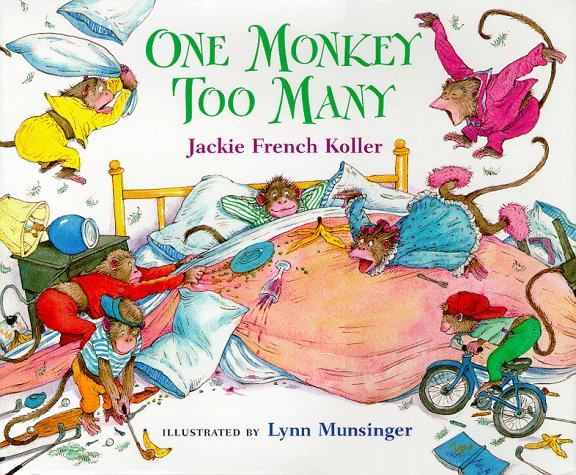 Book cover for One Monkey Too Many