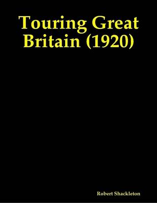 Book cover for Touring Great Britain (1920)