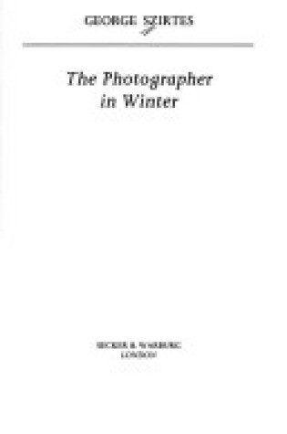 Cover of Photographer in Winter