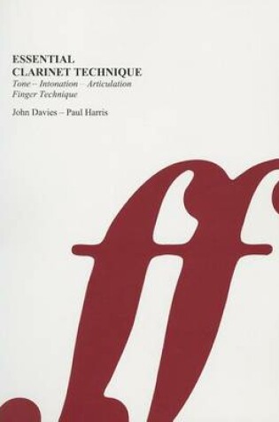 Cover of Essential Clarinet Technique