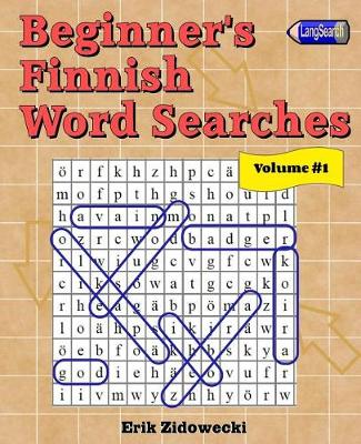 Book cover for Beginner's Finnish Word Searches - Volume 1