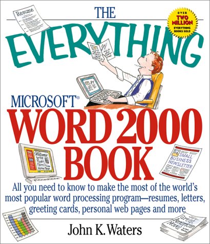 Book cover for Everything Microsoft Word 2000 Book