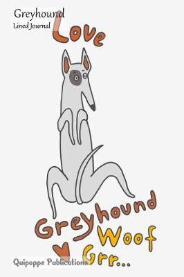 Book cover for Greyhound Lined Journal