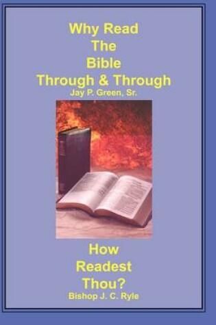 Cover of Why Read the Bible Through & How Readest Thou?