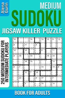 Book cover for Medium Sudoku Jigsaw Killer Puzzle Book for Adults