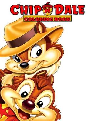 Book cover for Chip and Dale Coloring Book