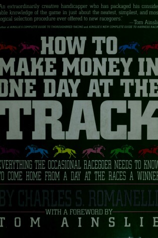 Cover of How to Make Money in One Day at the Track