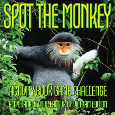 Book cover for Spot the Monkey Activity Book Game Challenge