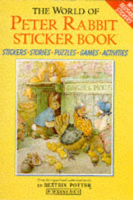 Book cover for The World of Peter Rabbit Sticker Book