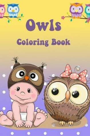 Cover of Owl Coloring Book