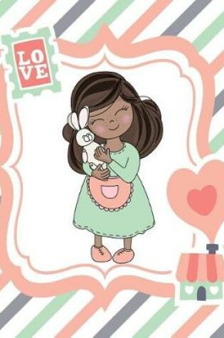 Cover of I Love My Bunny Friend. Composition Book