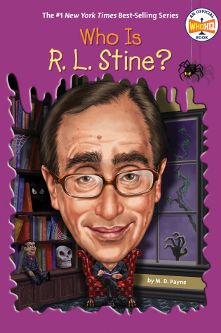 Cover of Who Is R. L. Stine?