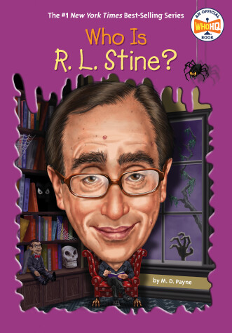 Cover of Who Is R. L. Stine?