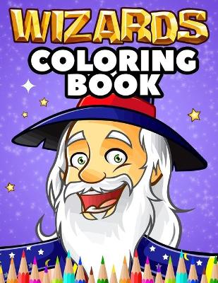 Book cover for Wizard Coloring Book