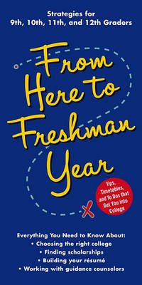 Book cover for From Here to Freshman Year