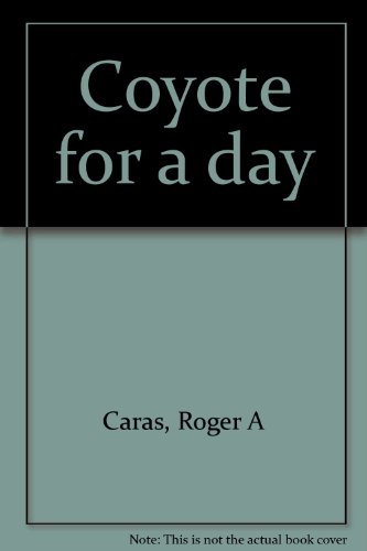 Book cover for Coyote for a Day