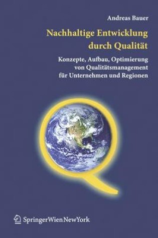 Cover of Nachhaltige Entwicklung Durch Qualitat