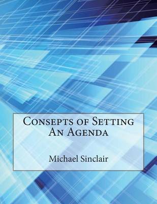 Book cover for Consepts of Setting an Agenda