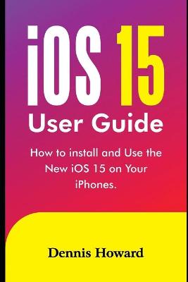 Book cover for iOS 15 User Guide