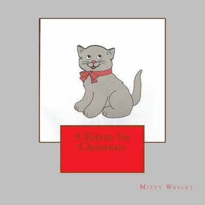 Book cover for A Kitten for Christmas