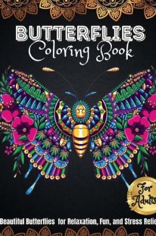 Cover of Butterflies Coloring Book