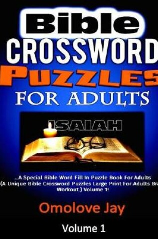 Cover of Bible Crossword Puzzles For Adults