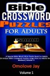 Book cover for Bible Crossword Puzzles For Adults